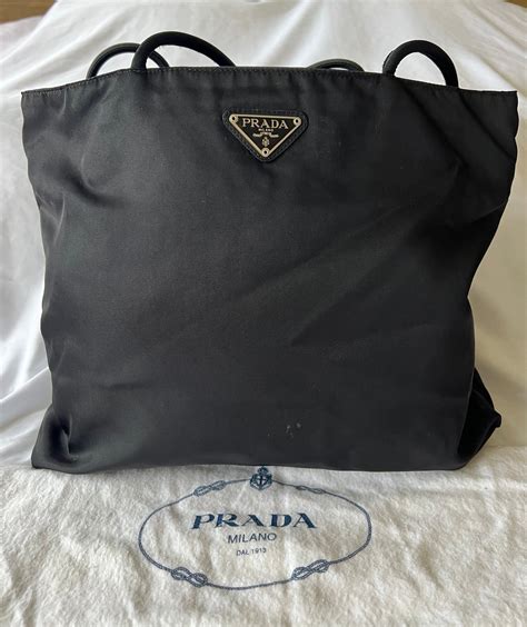 prada tessuto nylon tote br4420|Prada re nylon bag.